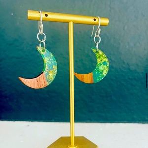 Moon earrings